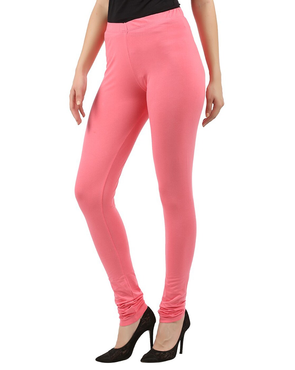 Buy Pink Leggings Cotton Pink Leggings, Blush Pink Leggings,leggings,yoga  Leggings,light Pink Leggings,medium Pink Leggings, Hot Pink Leggings Online  in India - Etsy
