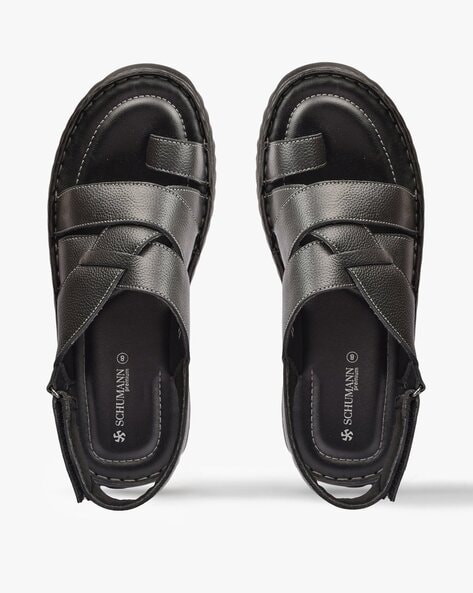 Buy Black Sandals for Men by SCHUMANN Online Ajio