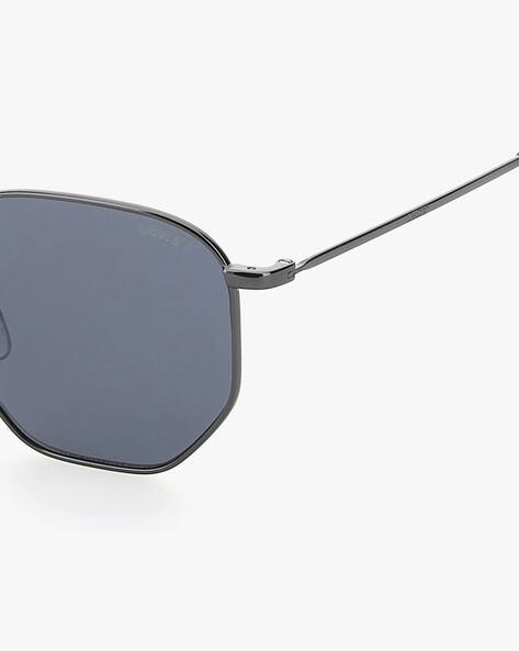 203143 Full-Rim UV-Protected Polygon Sunglasses