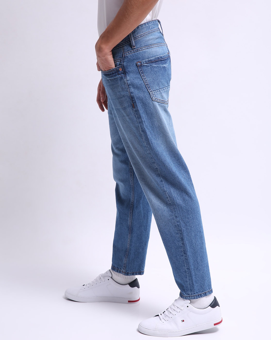 2021 Loose Jeans Men Denim Pants Baggy Straight Camouflage Pocket | Fruugo  QA-donghotantheky.vn