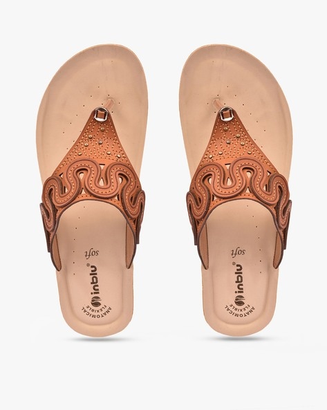 inblu Stylish Fashion Sandal/Slipper for Women | Comfortable| Lightweight |  Anti Skid | Casual Office Footwear : Amazon.in: Fashion