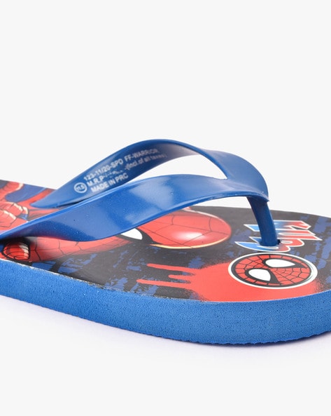 Spiderman light up online flip flops