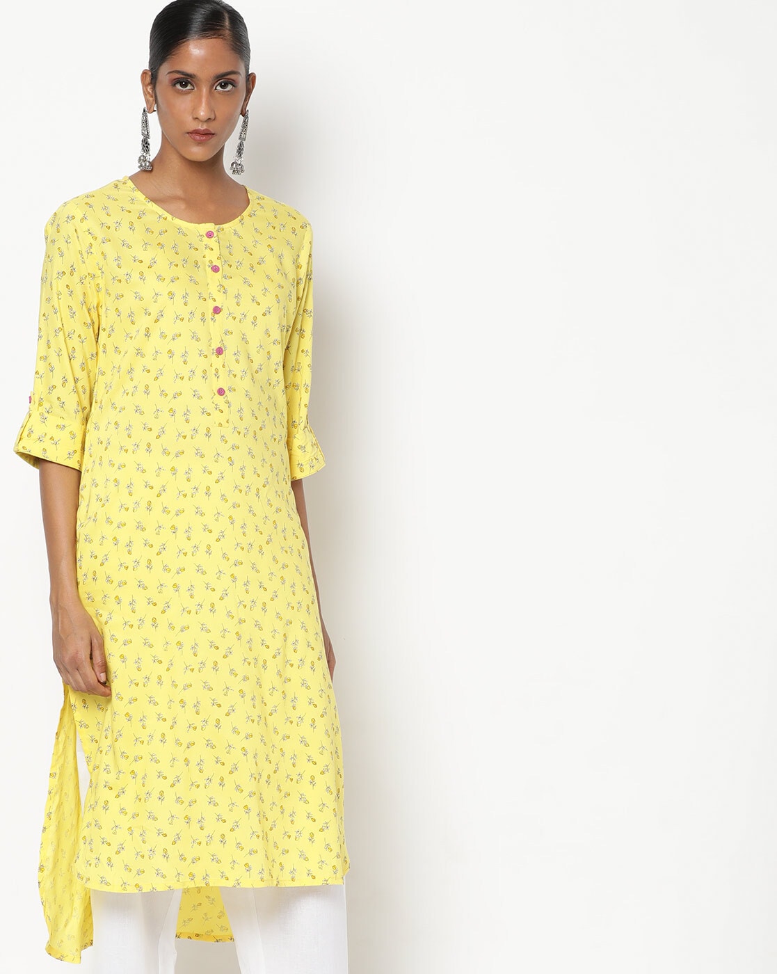 Buy Yellow Kurtas for Women by AVAASA MIX N MATCH Online  Ajiocom