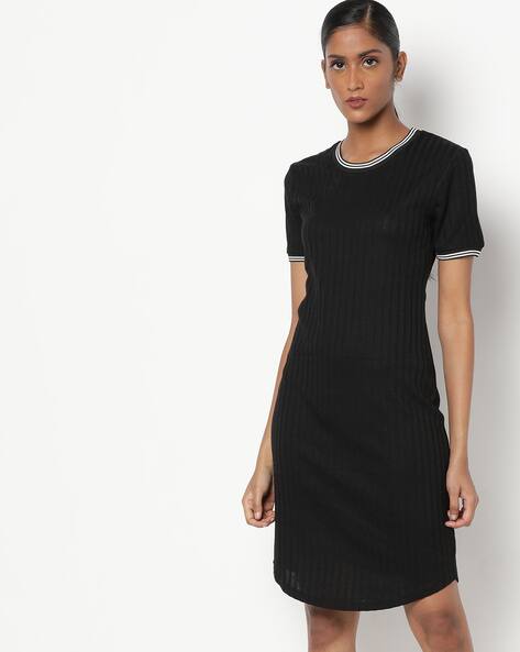 plain black tunic dress Big sale - OFF 76%