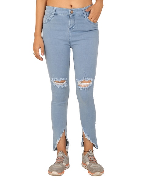 Ripped Jeans For Women and Juniors | Distressed Jean Jeggings – MomMe and  More