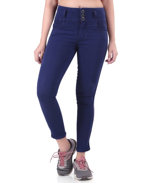 Jeans & Trousers | Ankle Length Jeans For Girls | Freeup-sonthuy.vn