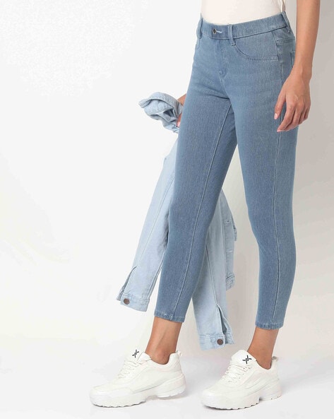 Cropped Skinny Fit Jeggings