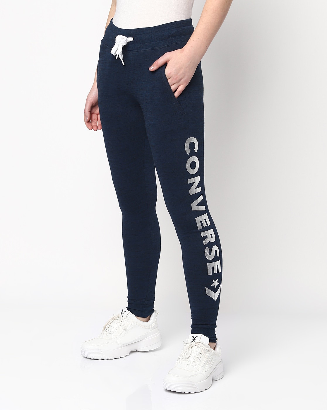 Buy Maroon Track Pants for Women by CONVERSE Online | Ajio.com