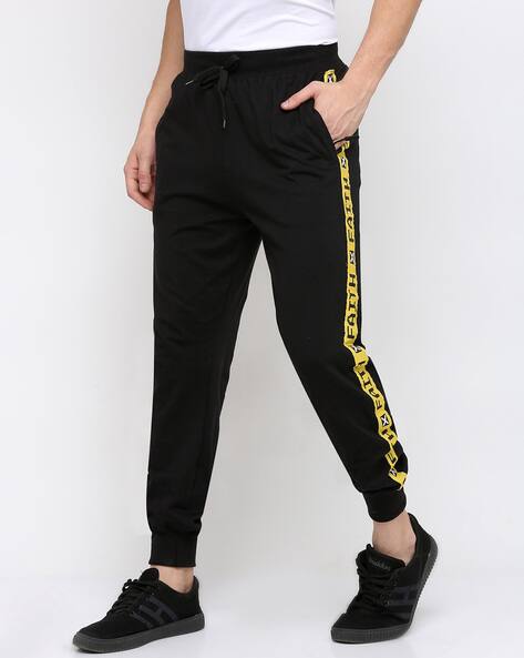 Buy Black Track Pants for Men by MANIAC 