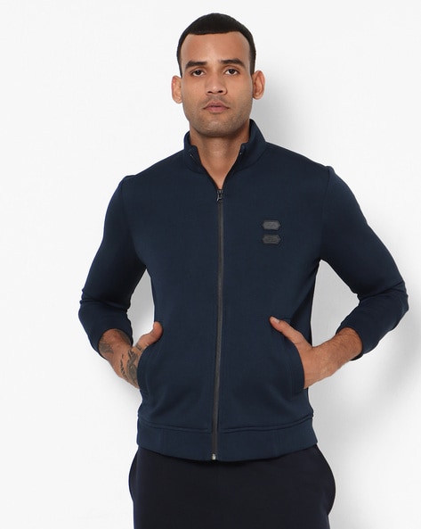 MUFTI Urban Navy Bomber Jacket (L) in Hyderabad at best price by Mufti -  Justdial