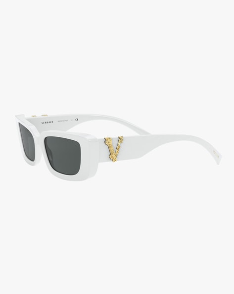 Versace virtus best sale rectangular sunglasses