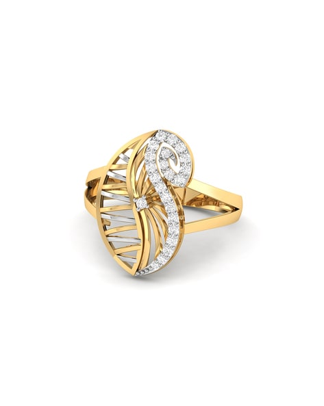 PC Jeweller The Berinhard 22k (916) yellow-gold Ring for Women : Amazon.in:  Jewellery