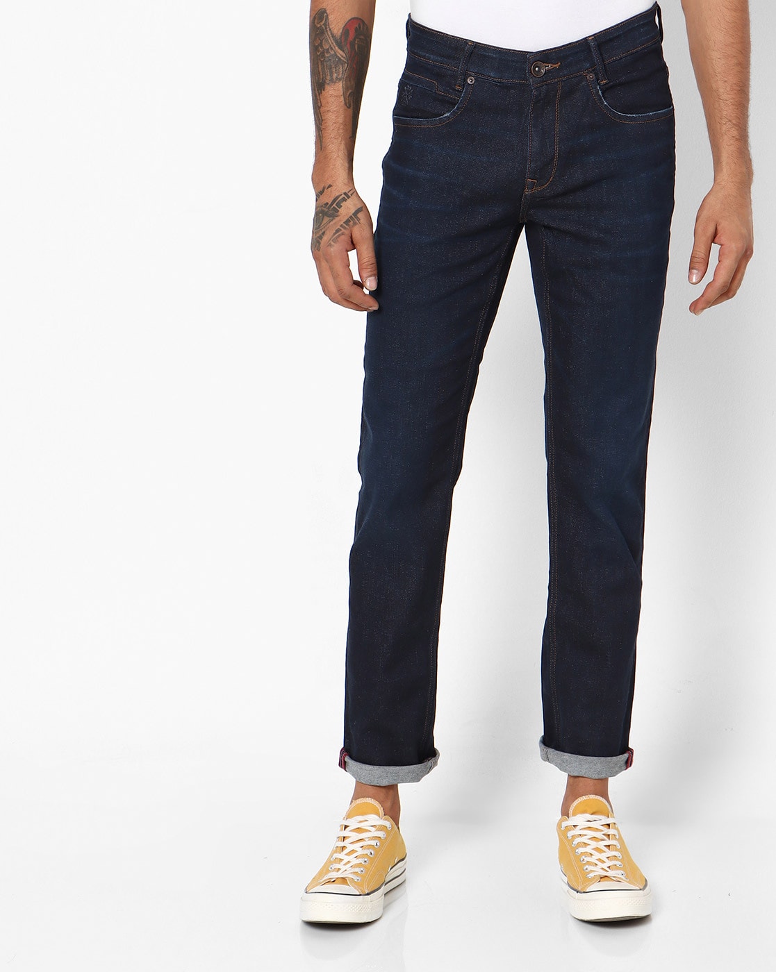 mufti straight fit jeans