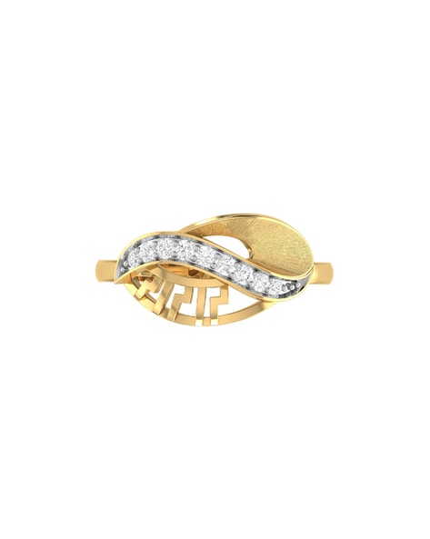 RG1081 Brush finish gold wedding ring – ArtisanEffect