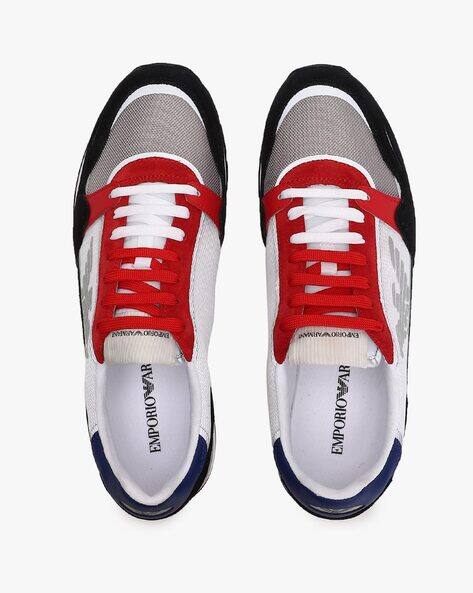 Buy EMPORIO ARMANI Eagle Logo Low-Top 