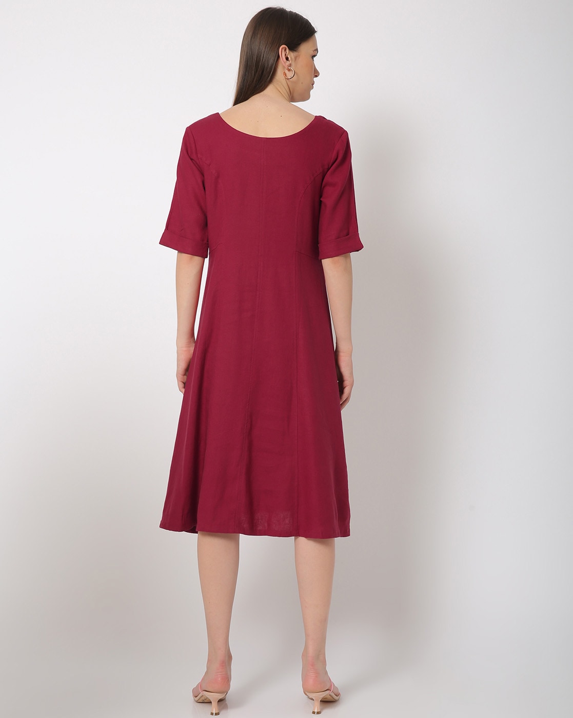 Buy Maroon Dresses for Women by AND Online