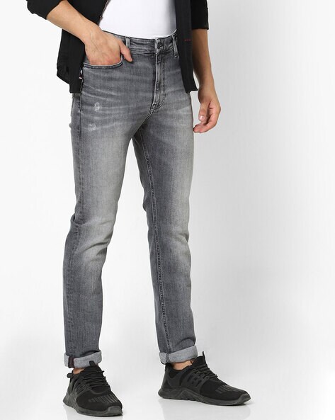 Tommy hilfiger hot sale jeans grey