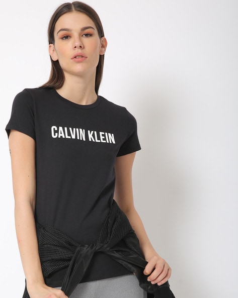 Buy Black Tshirts for Women by Calvin Klein Jeans Online