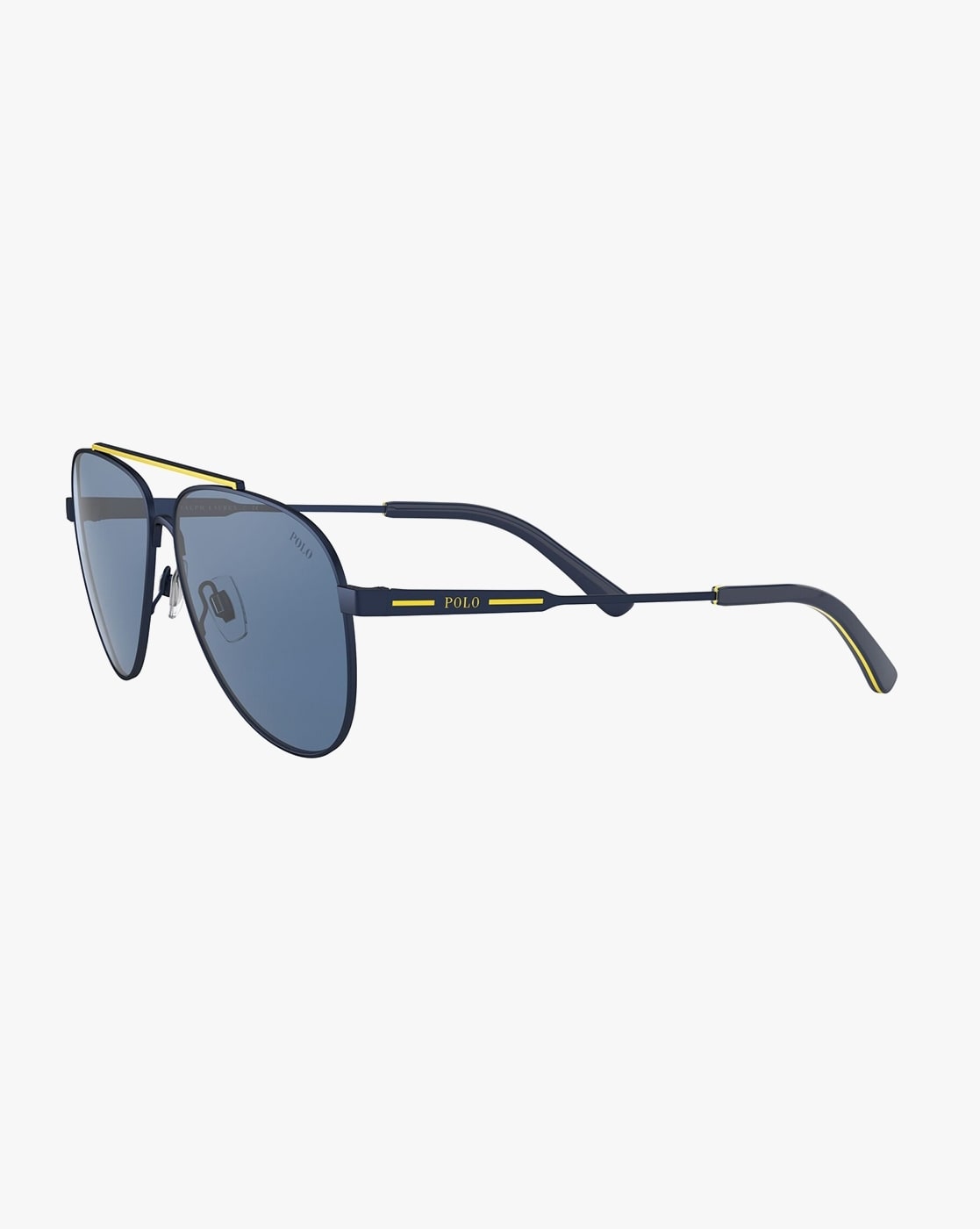 Shop Polo Ralph Lauren PH4133 Navy Blue/Dark Blue Sunglasses