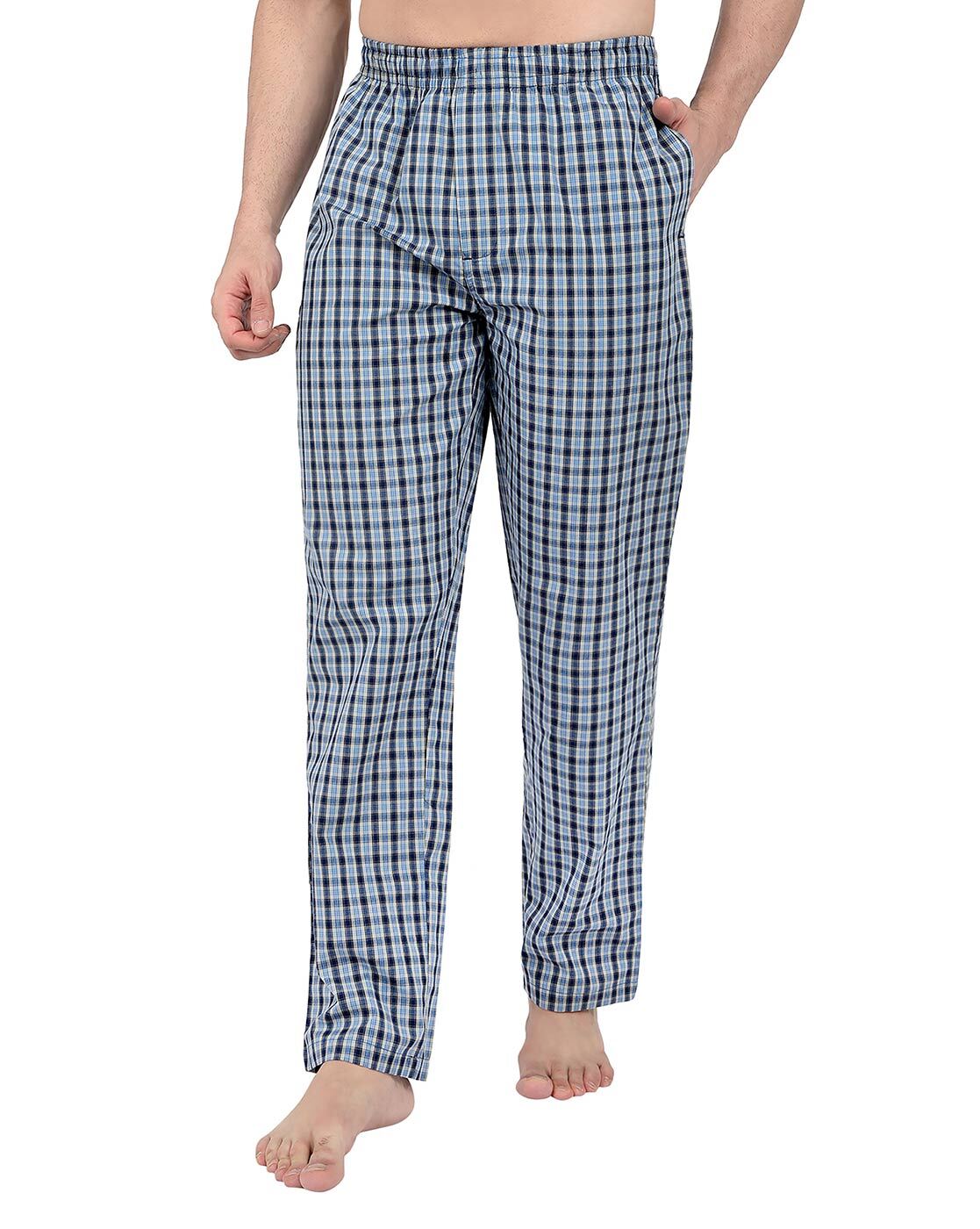 Buy Multi Pyjamas for Men by THE COTTON COMPANY Online