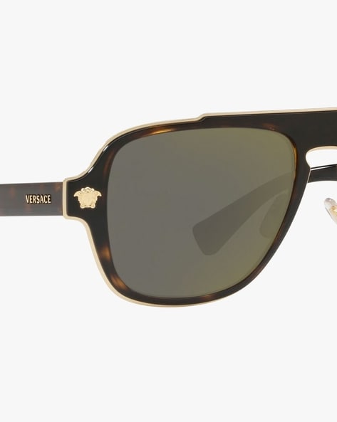 Amazon.com: Versace Man Sunglasses Havana Frame, Orange Lenses, 56MM :  Clothing, Shoes & Jewelry