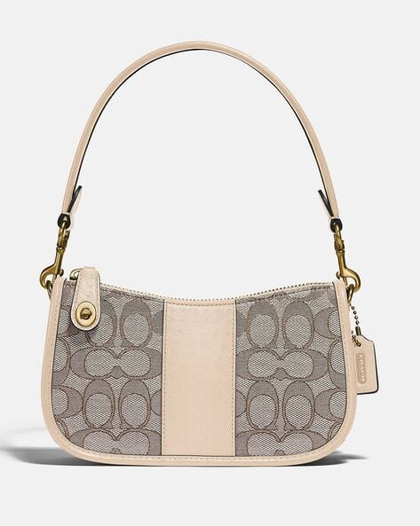 Signature Jacquard Swinger 20 Bag