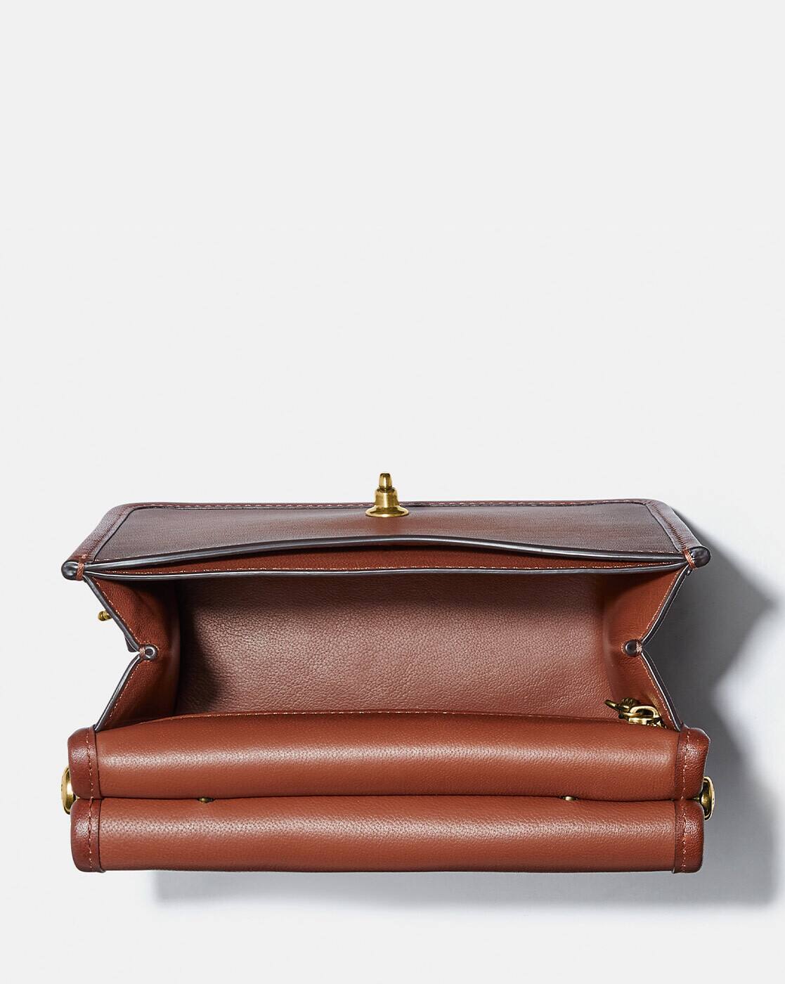 Buy Coach Willis Top-Handle 18 Bag | Brown Color Women | AJIO LUXE