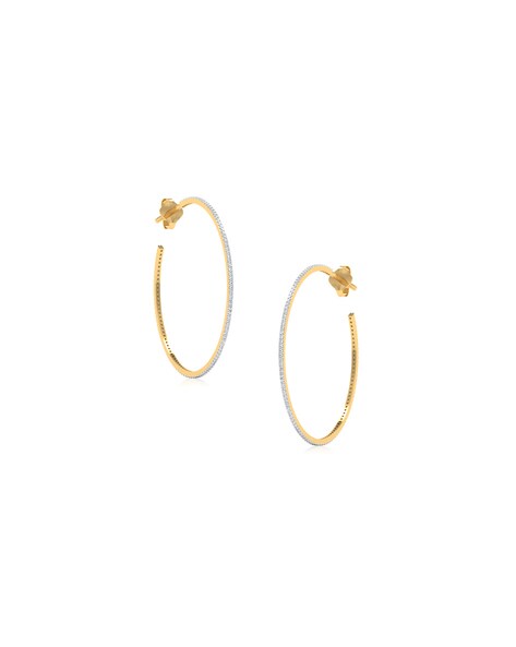 Love me - Anti Tarnish 18k Gold Stainless Steel Gold hoop earrings –  SASSYNESS