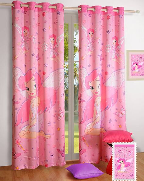 Pink Curtains Accessories For, Pink Print Curtains