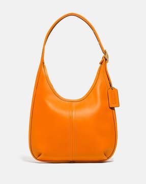 Buy Coach Natural Leather Ergo Shoulder Bag | Orange Color