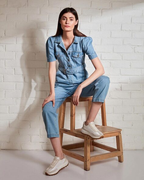 Buy Blue Jumpsuits &Playsuits for Women by LEVIS Online | Ajio.com