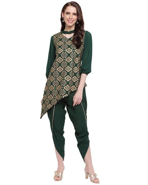 Buy Green Fusion Wear Sets for Women by 
