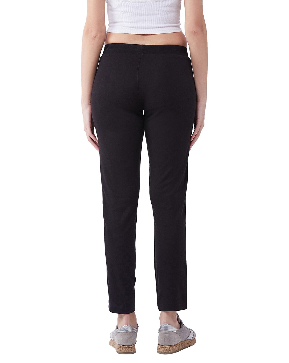 Buy Black Track Pants for Women by Femea Online