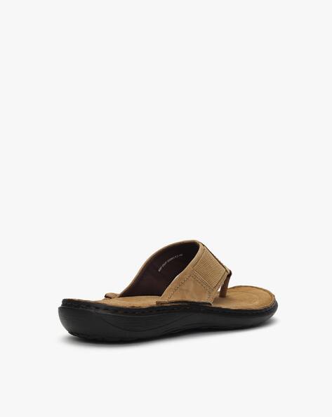 Camel Brown Sandals for Men by WOODLAND 