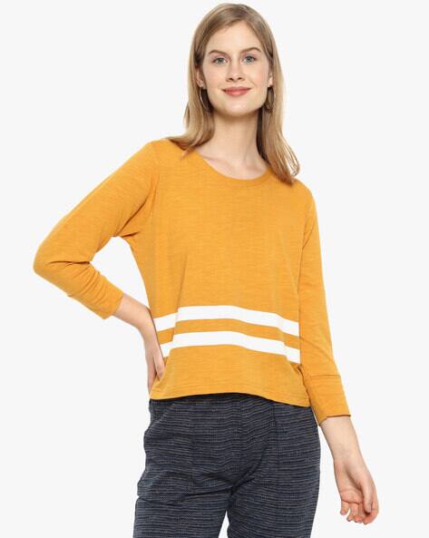 kohls yellow sweater