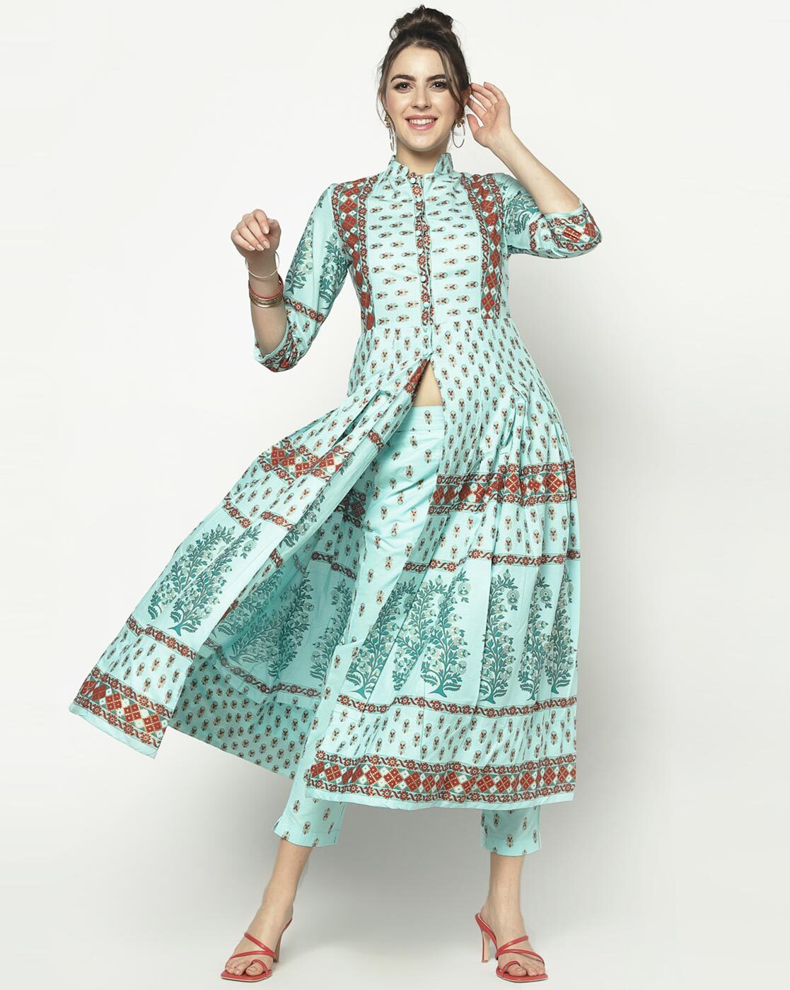 sera floral anarkali kurta