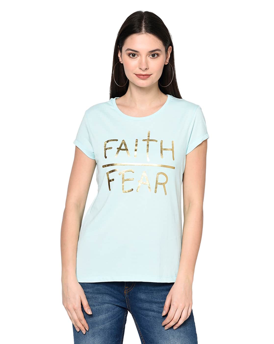 Buy Green Tshirts for Women by DAISY 