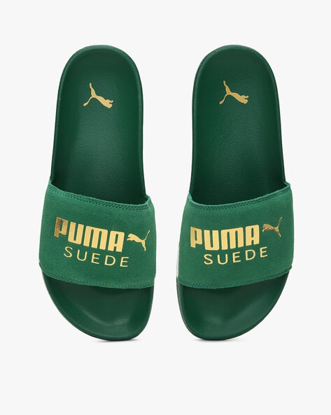 Buy Green Flop & Slippers for Men by Puma Online | Ajio.com
