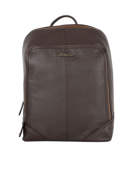 Back Pack with Genuine Leather