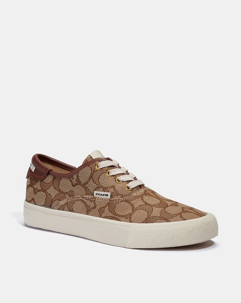 Coach hot sale canvas sneakers