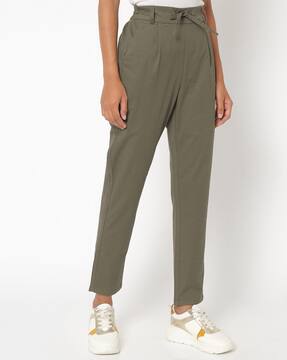 Buy Olive Green Trousers \u0026 Pants for 