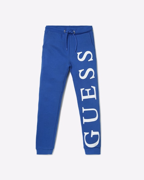 Buy Blue Track Pants for Boys by GUESS Online