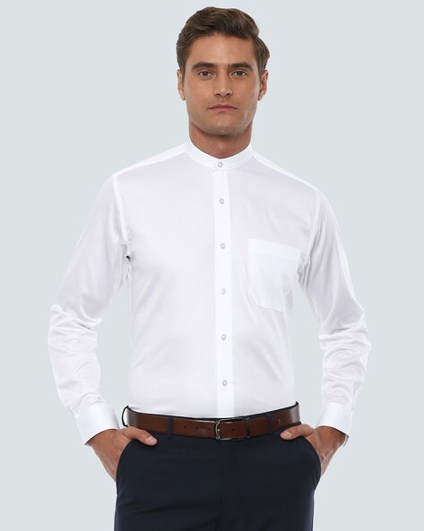 louis philippe chinese collar shirts