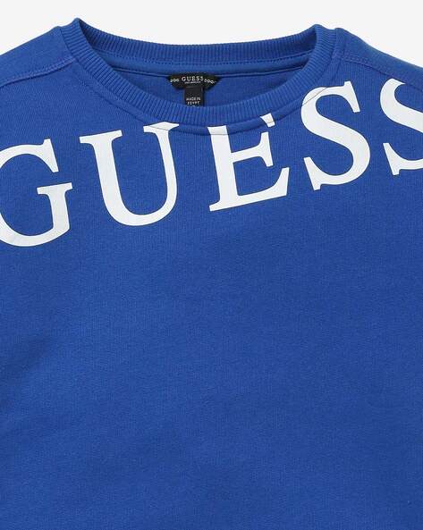 Guess blue cheap sweatshirt