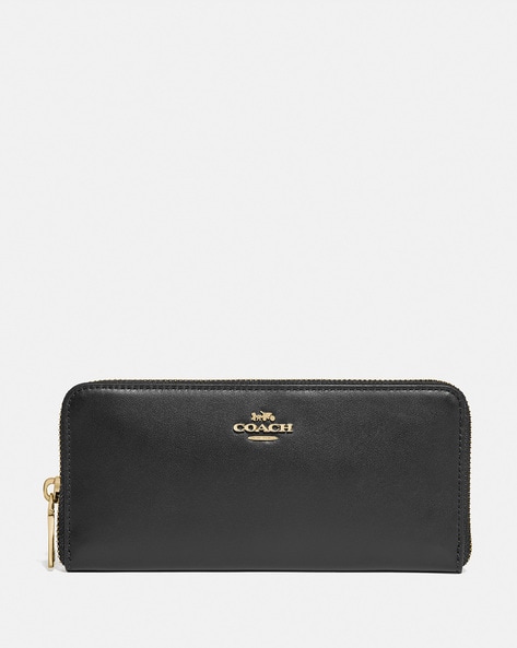 COACH®  Long Zip Around Wallet With Coach Heritage