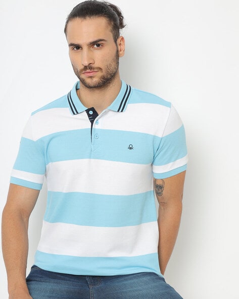 united colors of benetton collar t shirts