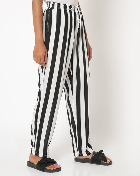 Black and discount white striped pyjamas