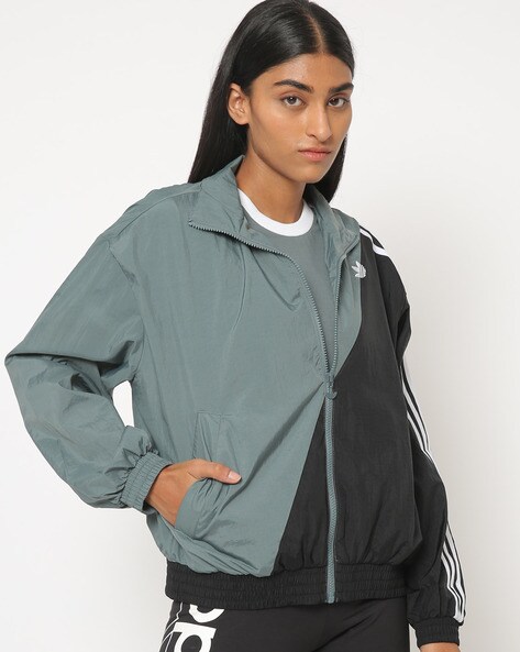 adidas Contrasting Colors Athleisure Casual Sports Hooded Jacket Colorblock  - HE5033 | Solesense