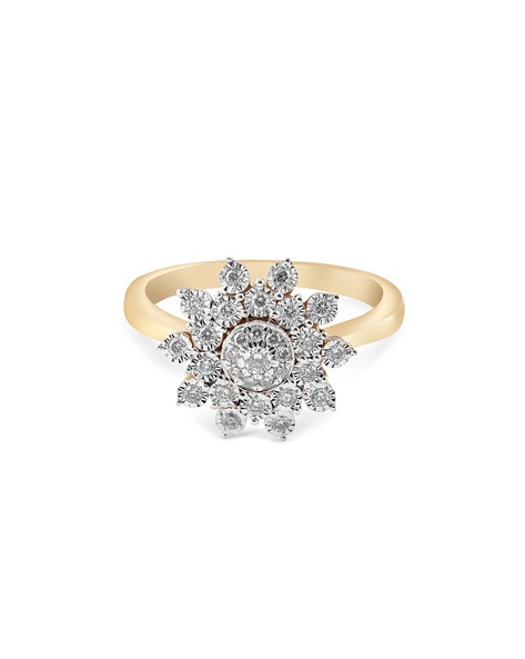 Buy Rose & White Gold Rings for Women by Reliance Jewels Online | Ajio.com