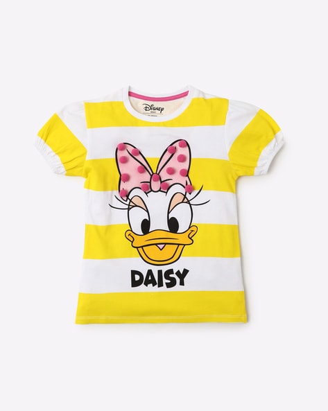 Men's Button Down Short Sleeve Shirt - Many Faces of Daisy Duck - Rainbow  Rules